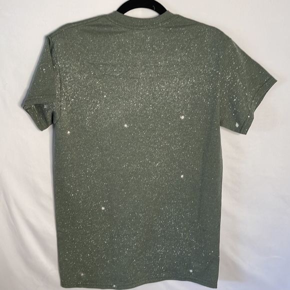 graphic tee coffee green size small gildan iced coffee design handmade - Picture 4 of 4